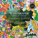 Mythographic Colour and Discover: Fantasy Forest : An Artist's Colouring Book of Woodland Spirits-9781037400926