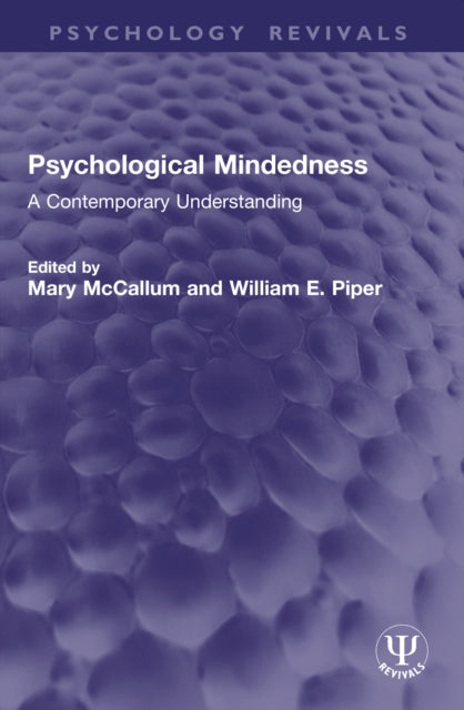 Psychological Mindedness