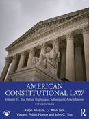 American Constitutional Law : Volume II: The Bill of Rights and Subsequent Amendments-9781041131441