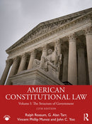 American Constitutional Law : Volume I: The Structure of Government-9781041131458