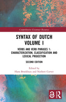 Syntax of Dutch Volume I