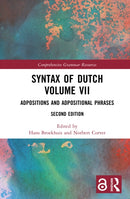 Syntax of Dutch Volume VII