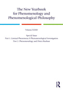 The New Yearbook for Phenomenology and Phenomenological Philosophy