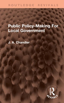 Public Policy-Making For Local Government