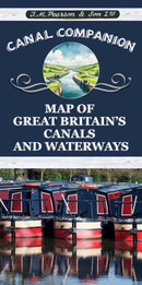 Canal Companion Map of Great Britain'' s Canals & Waterways