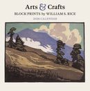 Arts & Crafts Block Prints by William S. Rice 2026 Wall Calendar-9781087511177