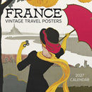 France: Vintage Travel Posters 2027 Wall Calendar-9781087514666