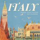 Italy: Vintage Travel Posters 2027 Wall Calendar-9781087514673
