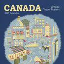 Canada: Vintage Travel Posters 2027 Wall Calendar-9781087514680
