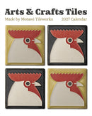 Arts & Crafts Tiles: Made by Motawi Tileworks 2027 Mini Wall Calendar-9781087515106