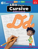 180 DaysT: Cursive: Advanced : Practice, Assess, Diagnose-9781087662442