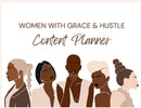 Women With Grace & Hustle Content Planner-9781087952864