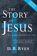 The Story of Jesus : All Four Gospels In One (Study Bible)-9781096406501