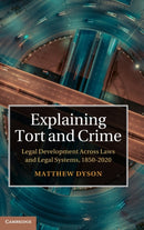 Explaining Tort and Crime : Legal Development Across Laws and Legal Systems, 1850-2020-9781107144866