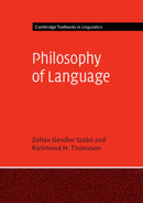 Philosophy of Language-9781107480629