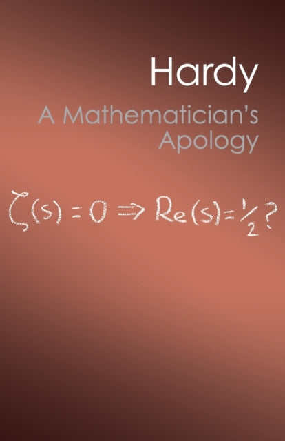 A Mathematician's Apology-9781107604636