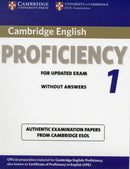 Cambridge English Proficiency 1 for Updated Exam Student's Book without Answers : Authentic Examination Papers from Cambridge ESOL-9781107609532