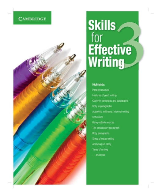 Skills for Effective Writing Level 3 Student''s Book