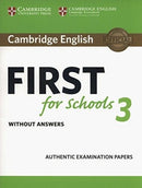Cambridge English First for Schools 3 Student''s Book Without Answers