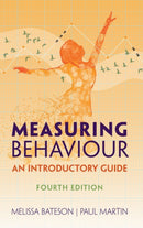 Measuring Behaviour : An Introductory Guide-9781108478311