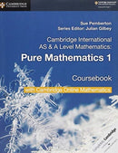 Cambridge International As & a Level Mathematics Pure Mathematics 1 Coursebook + Cambridge Online Mathematics, 2 Years Access