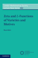 Zeta and L-Functions of Varieties and Motives-9781108703390