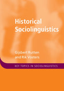 Historical Sociolinguistics-9781108714037