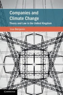 Companies and Climate Change : Theory and Law in the United Kingdom-9781108723473