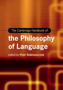 The Cambridge Handbook of the Philosophy of Language-9781108729307