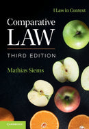 Comparative Law-9781108744058