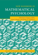 New Handbook of Mathematical Psychology: Volume 3, Perceptual and Cognitive Processes-9781108821223