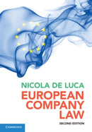 European Company Law-9781108825658