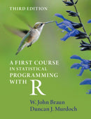 A First Course in Statistical Programming with R-9781108995146