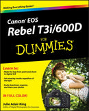 Canon EOS Rebel T3i / 600D For Dummies-9781118094983