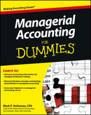 Managerial Accounting For Dummies-9781118116425
