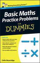 Basic Maths Practice Problems For Dummies, UK Edition-9781118351628