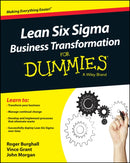 Lean Six Sigma Business Transformation For Dummies-9781118844861