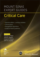 Mount Sinai Expert Guides : Critical Care-9781119293262