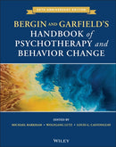 Bergin and Garfield's Handbook of Psychotherapy and Behavior Change-9781119536581