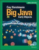 Big Java : Early Objects, EMEA Edition-9781119588887