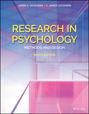 Research in Psychology, with eBook Access Code : Methods and Design-9781119667308
