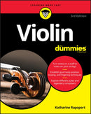 Violin For Dummies : Book + Online Video and Audio Instruction-9781119731344
