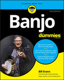 Banjo For Dummies : Book + Online Video and Audio Instruction-9781119731382