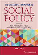 The Student's Companion to Social Policy-9781119744870