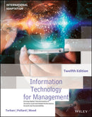 Information Technology for Management : Driving Digital Transformation to Increase Local and Global Performance, Growth and Sustainability, International Adaptation-9781119802525