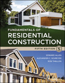 Fundamentals of Residential Construction-9781119811565