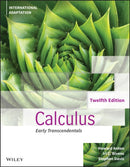 Calculus: Early Transcendentals, International Adaptation-9781119820482