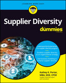 Supplier Diversity For Dummies-9781119843016