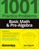 Basic Math & Pre-Algebra : 1001 Practice Problems For Dummies (+ Free Online Practice)-9781119883500