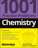Chemistry: 1001 Practice Problems For Dummies (+ Free Online Practice)-9781119883531